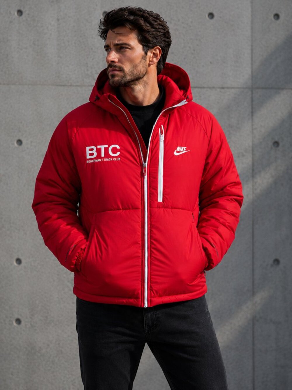 Nike BTC Bowerman Track Club Therma-FIT Repel Jacket Red XL NWT DD6857-687